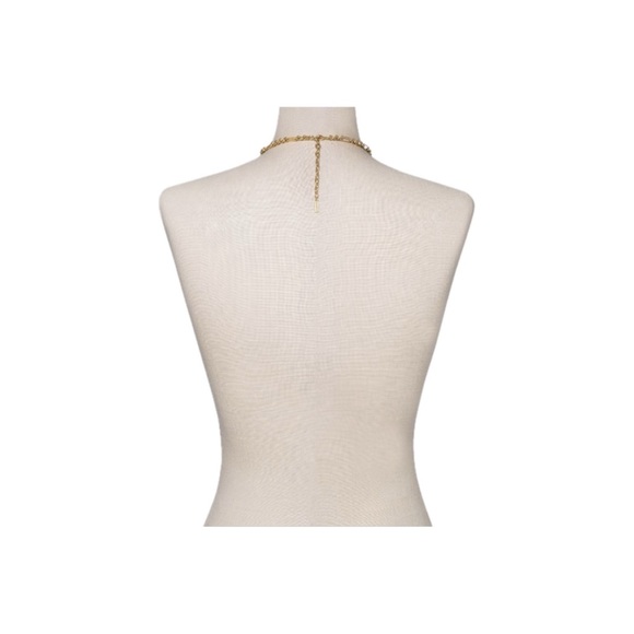 Mixed Link Chain Sugarfix By BaubleBar Gold Necklace - Picture 3 of 3